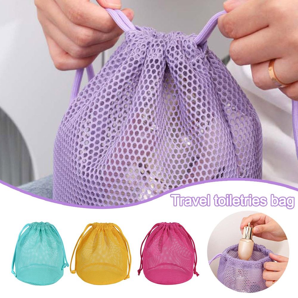 Cosmetic Bags - Bolsa de cosméticos com cordão e