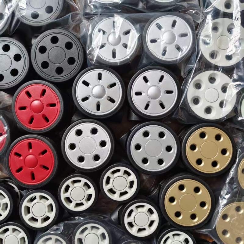 Silent Replacement Luggage Wheels - Adequado para substituição de rodas de