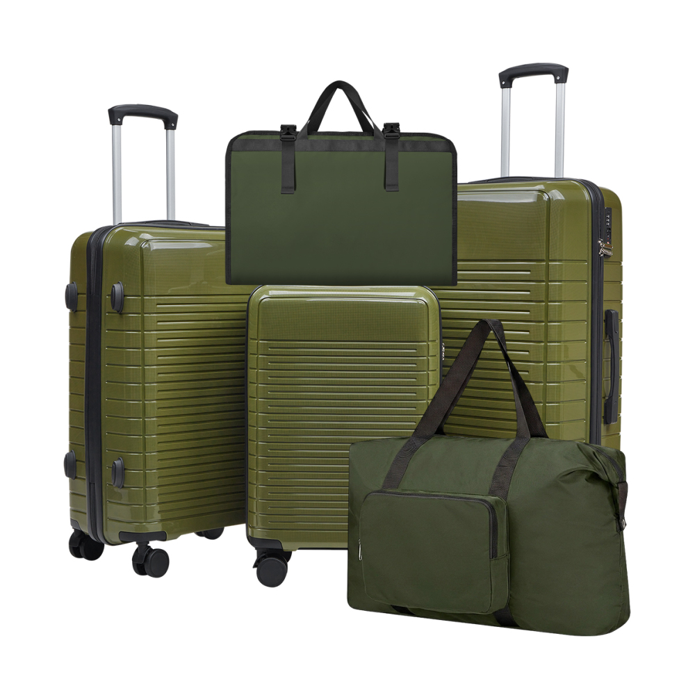 Foldable Rolling Luggage Bag - Conjunto de malas de viagem com