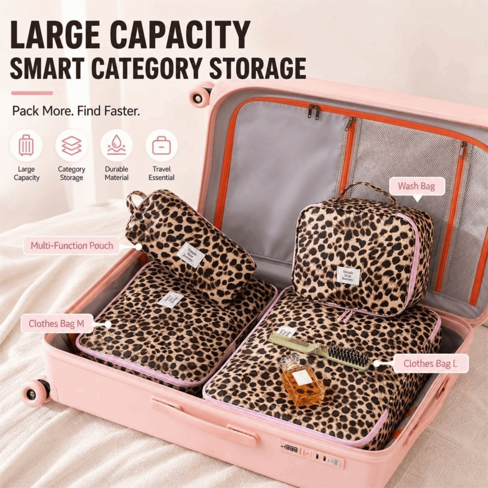 Cosmetic Bags - Bolsa de maquiagem impermeável com estampa
