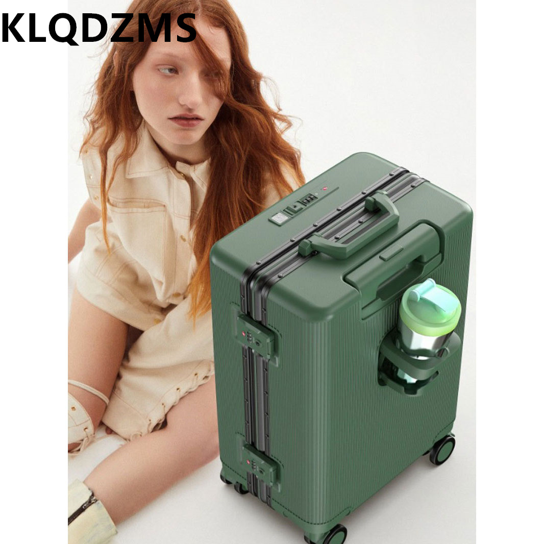 Mala de Carregamento KLQDZMS 2 - Front Opening Laptop Luggage 24 Inch avaliação e preço