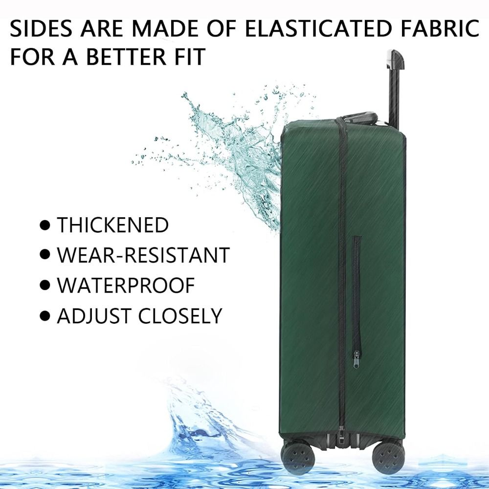 Nova Capa Transparente de PVC  - Luggage Protective Cover Transparent avaliação e preço