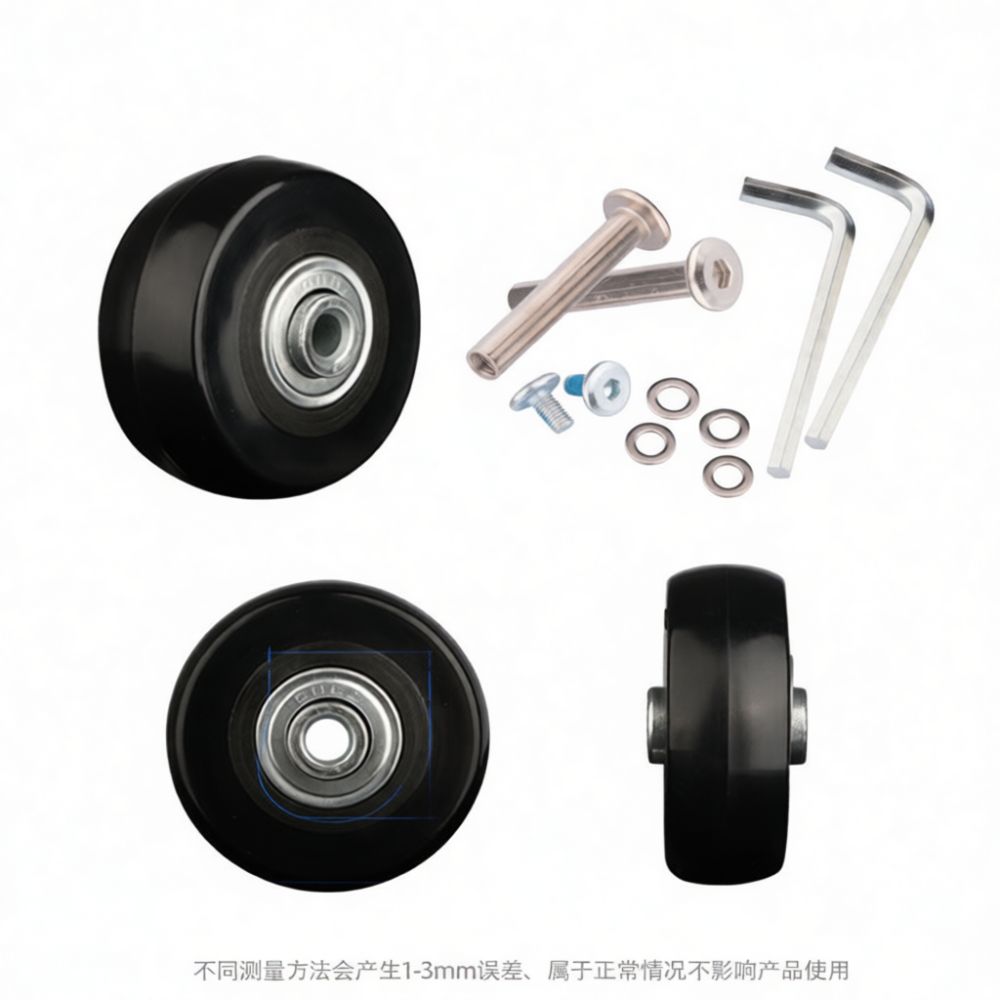 Rodízios de Borracha para Mala - Silent Replacement Luggage Wheels avaliação e preço
