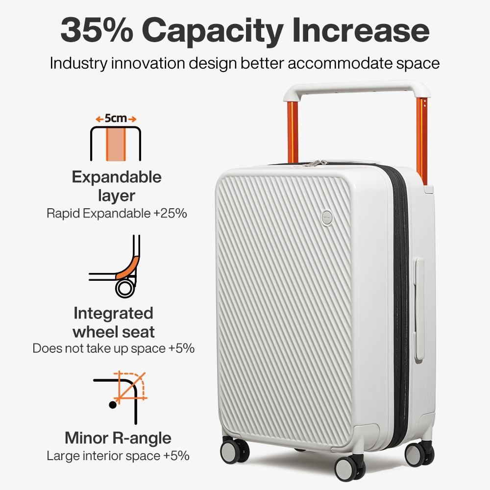 Mixi expansível carry on bagag - Foldable Rolling Luggage Bag avaliação e preço