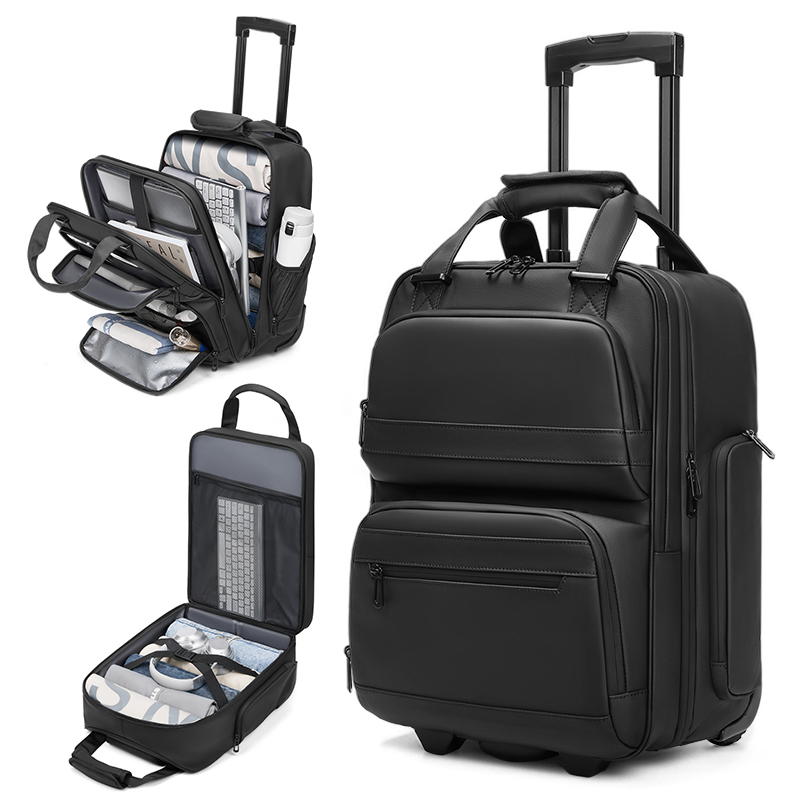 Mochilas de Viagem com Rodas p - Foldable Rolling Luggage Bag avaliação e preço
