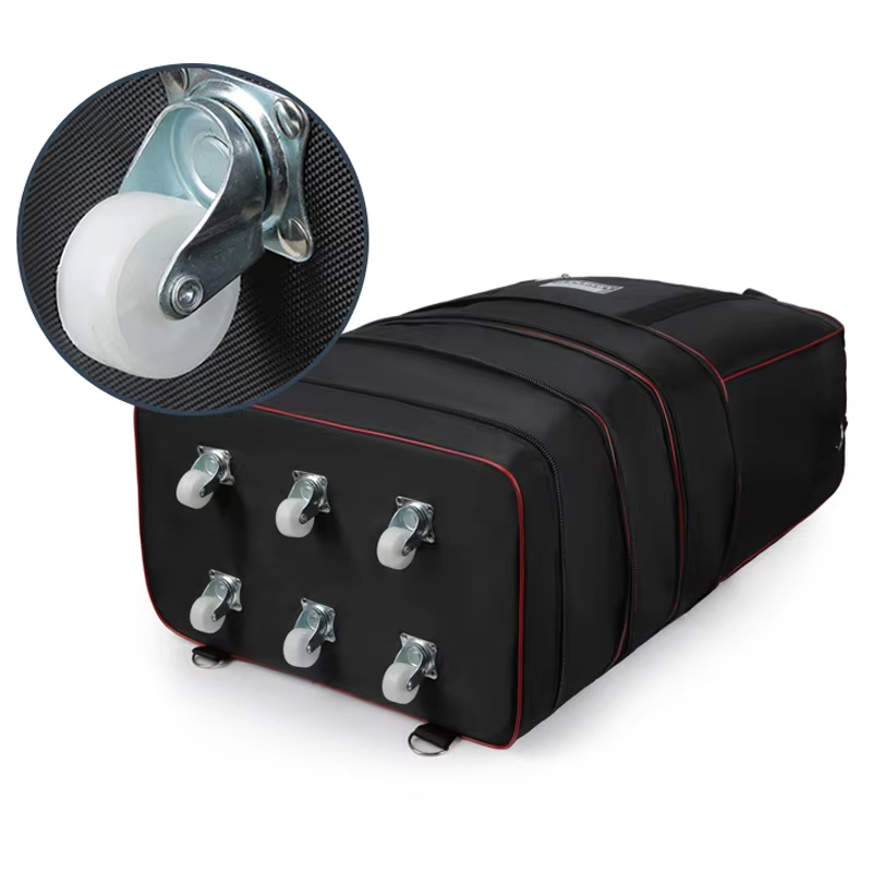 Bolsa de viagem dobrável uniss - Foldable Rolling Luggage Bag avaliação e preço