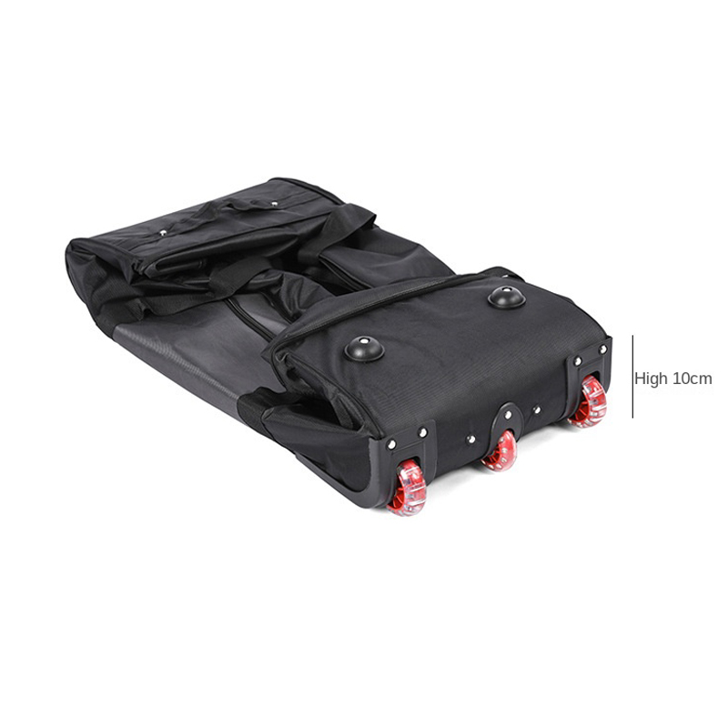 Bolsa de bagagem rolante de gr - Foldable Rolling Luggage Bag avaliação e preço